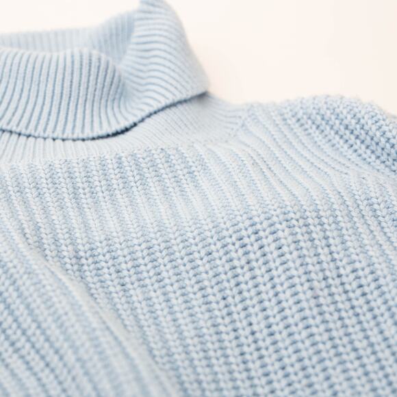 Jason Wu x RTR Tie Detail Blue Knit Sweater - Picture 8 of 11